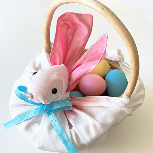 Fabric Craft Ideas-Easter Bunny wrapping