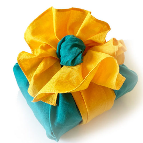 Yellow Flower Gift wrapping