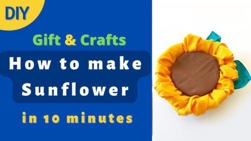 How to make sunflower craft