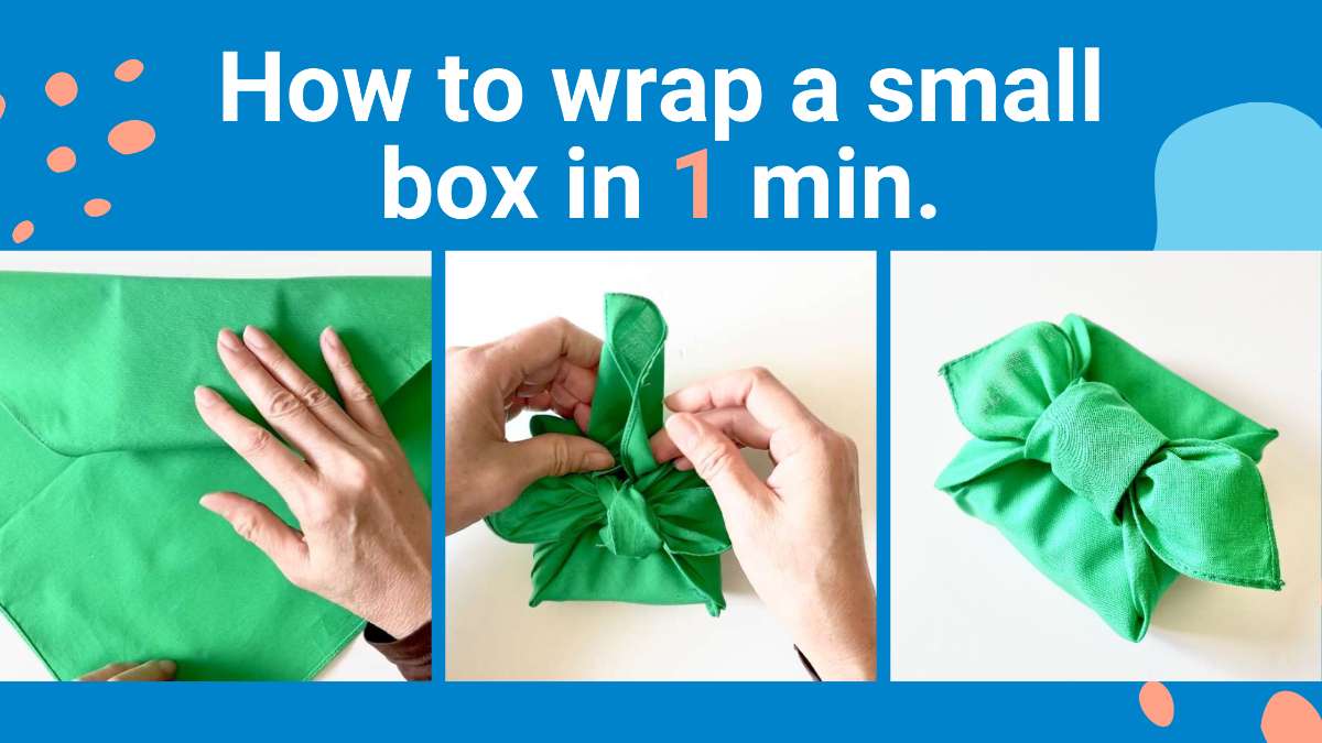 how to wrap a small box