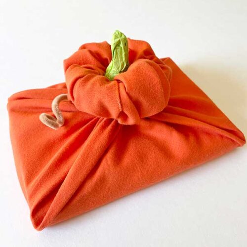 fabric pumpkin craft